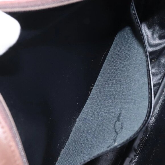 Burberrys Nova Check Shoulder Bag Canvas Beige Gold Auth sw723 - Picture 11 of 16